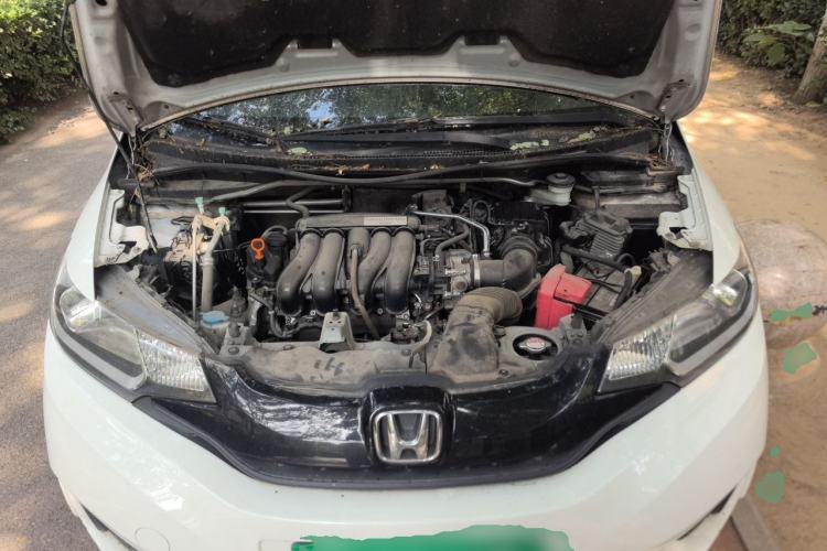 Used Honda Fit 2014 1.5L LX CVT Comfort Model Engine Bay