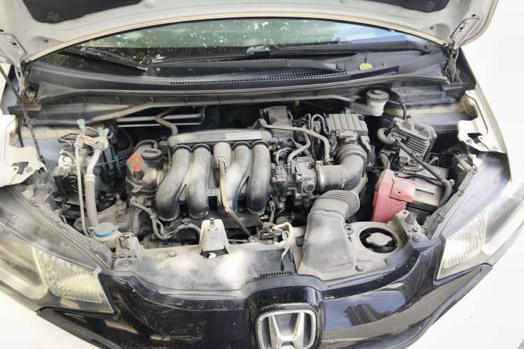 Used Honda Fit 2014 1.5L LX CVT Comfort Model Engine Bay