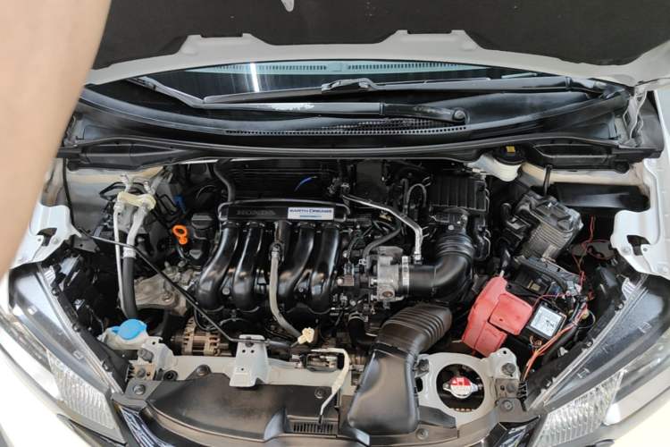 Used Honda Fit 2014 1.5L LX CVT Comfort Model Engine Bay