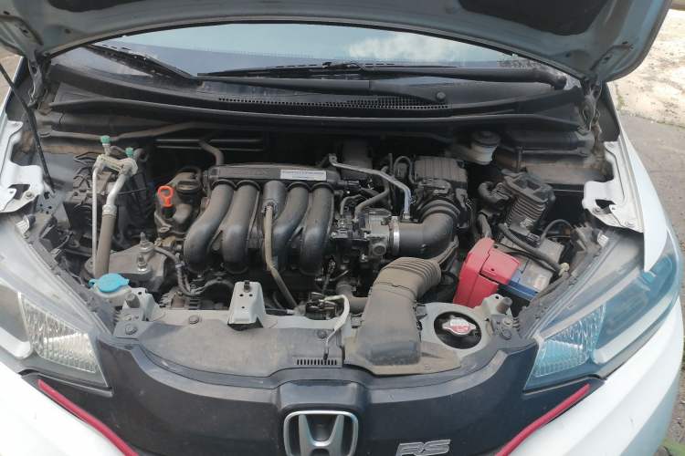 Used Honda Fit 2014 1.5L LX CVT Comfort Model Engine Bay