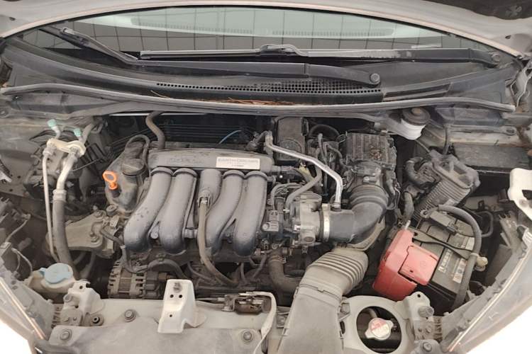 Used Honda Fit 2014 1.5L LX CVT Comfort Model Engine Bay