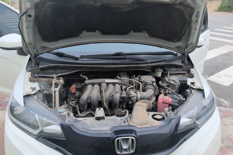 Used Honda Fit 2014 1.5L LX CVT Comfort Model Engine Bay