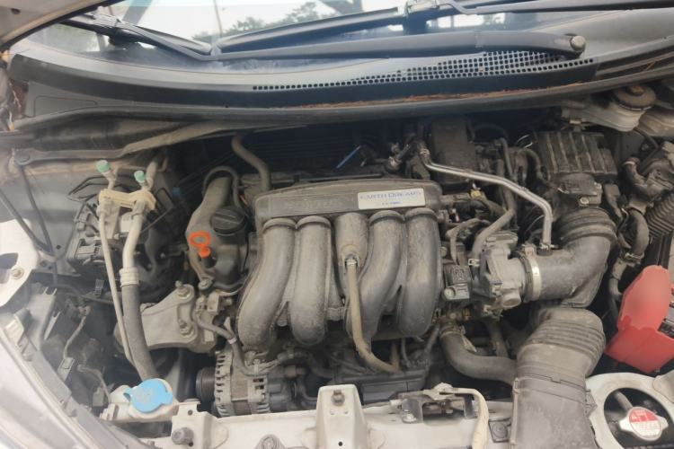 Used Honda Fit 2014 1.5L LX CVT Comfort Model Engine Bay