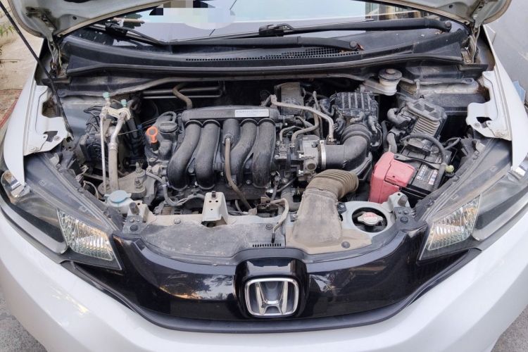 Used Honda Fit 2014 1.5L LX CVT Comfort Model Engine Bay