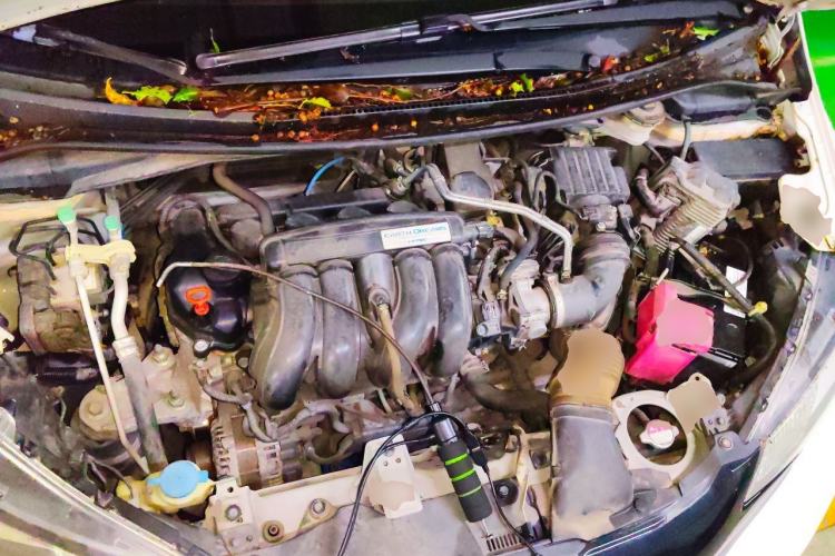 Used Honda Fit 2014 1.5L LX CVT Comfort Model Engine Bay