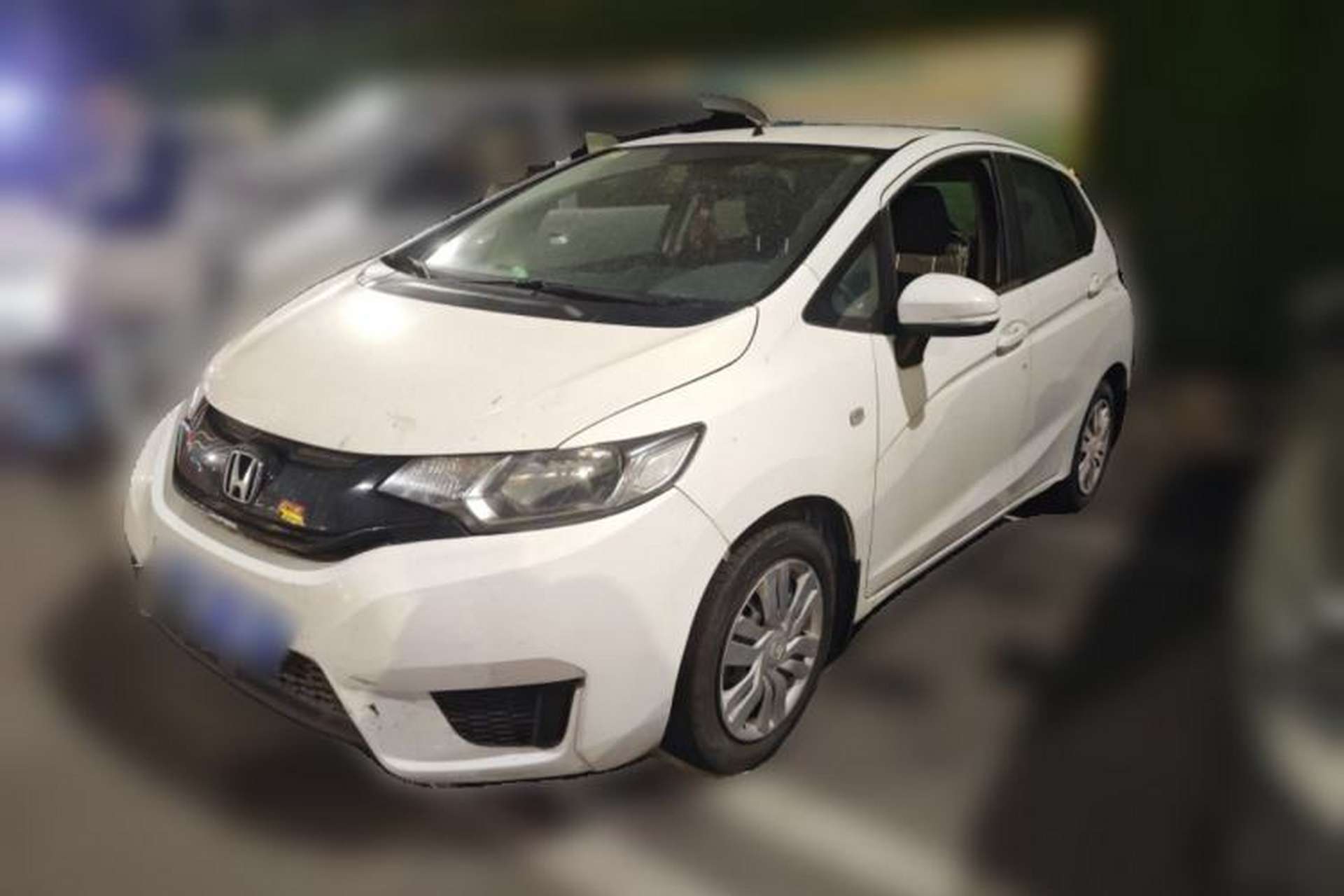 Used Honda Fit 2014 1.5L LX CVT Comfort Model Front Left 45 Deg