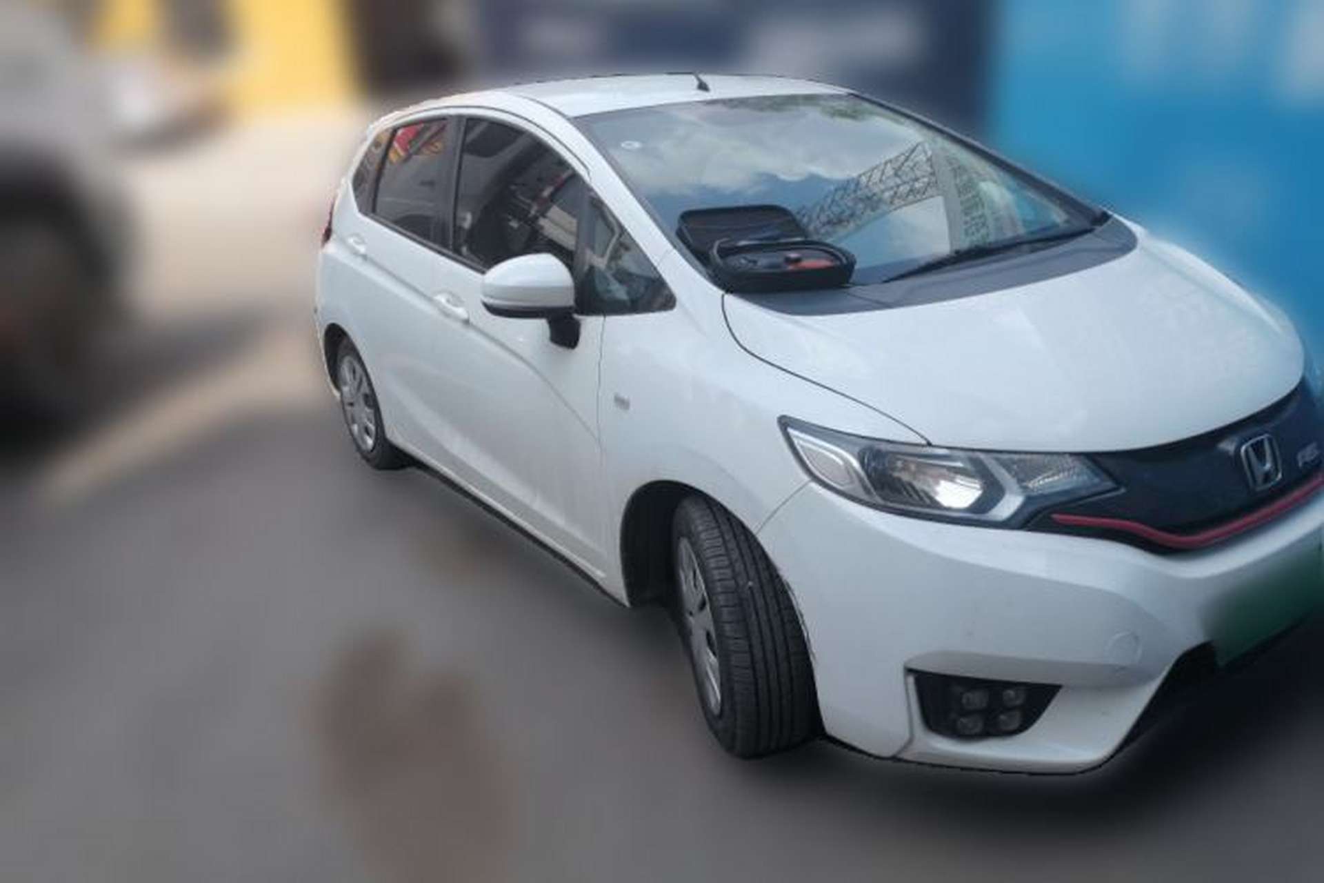 Used Honda Fit 2014 1.5L LX CVT Comfort Model Front Right 45 Deg