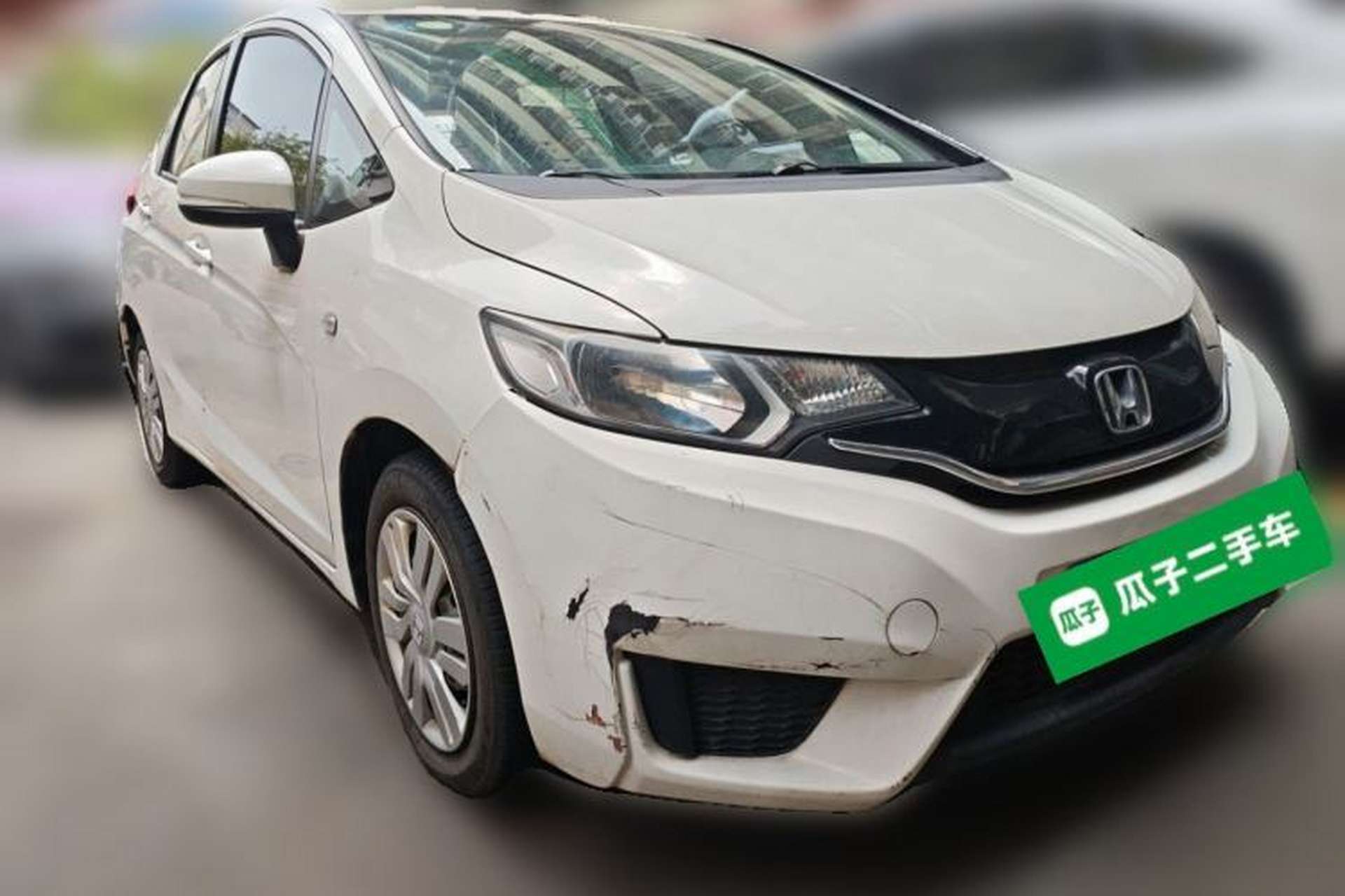Used Honda Fit 2014 1.5L LX CVT Comfort Model Front Right 45 Deg