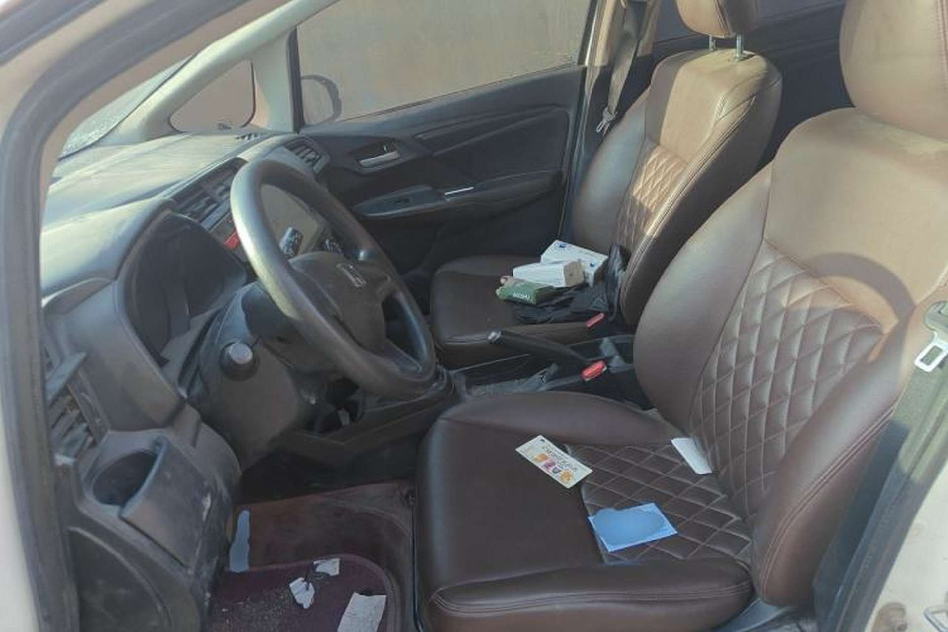 Used Honda Fit 2014 1.5L LX CVT Comfort Model Left Front Seat