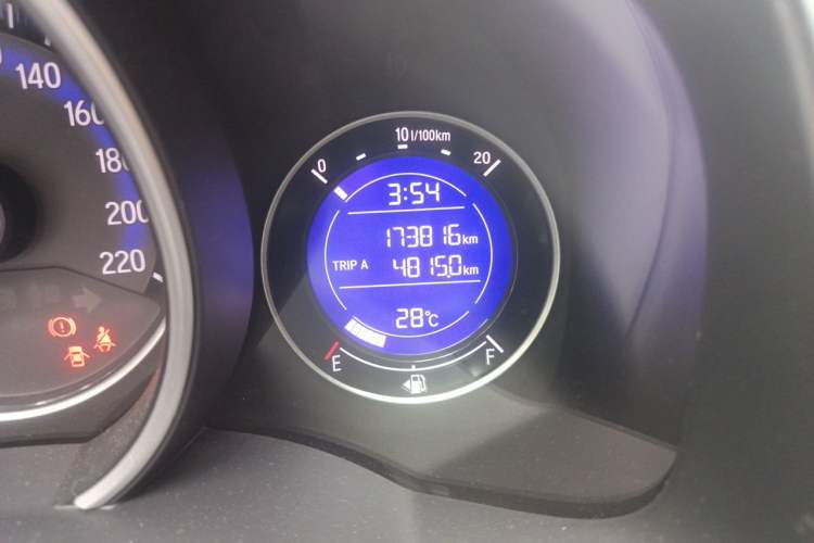 Used Honda Fit 2014 1.5L EXLI CVT Leading Model Odometer Close Up