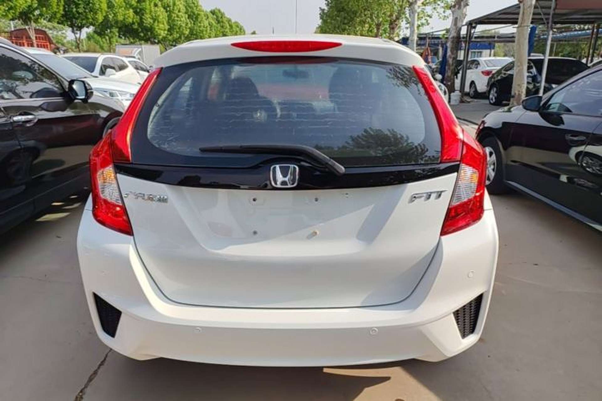 Used Honda Fit 2014 1.5L LX CVT Comfort Model Rear
