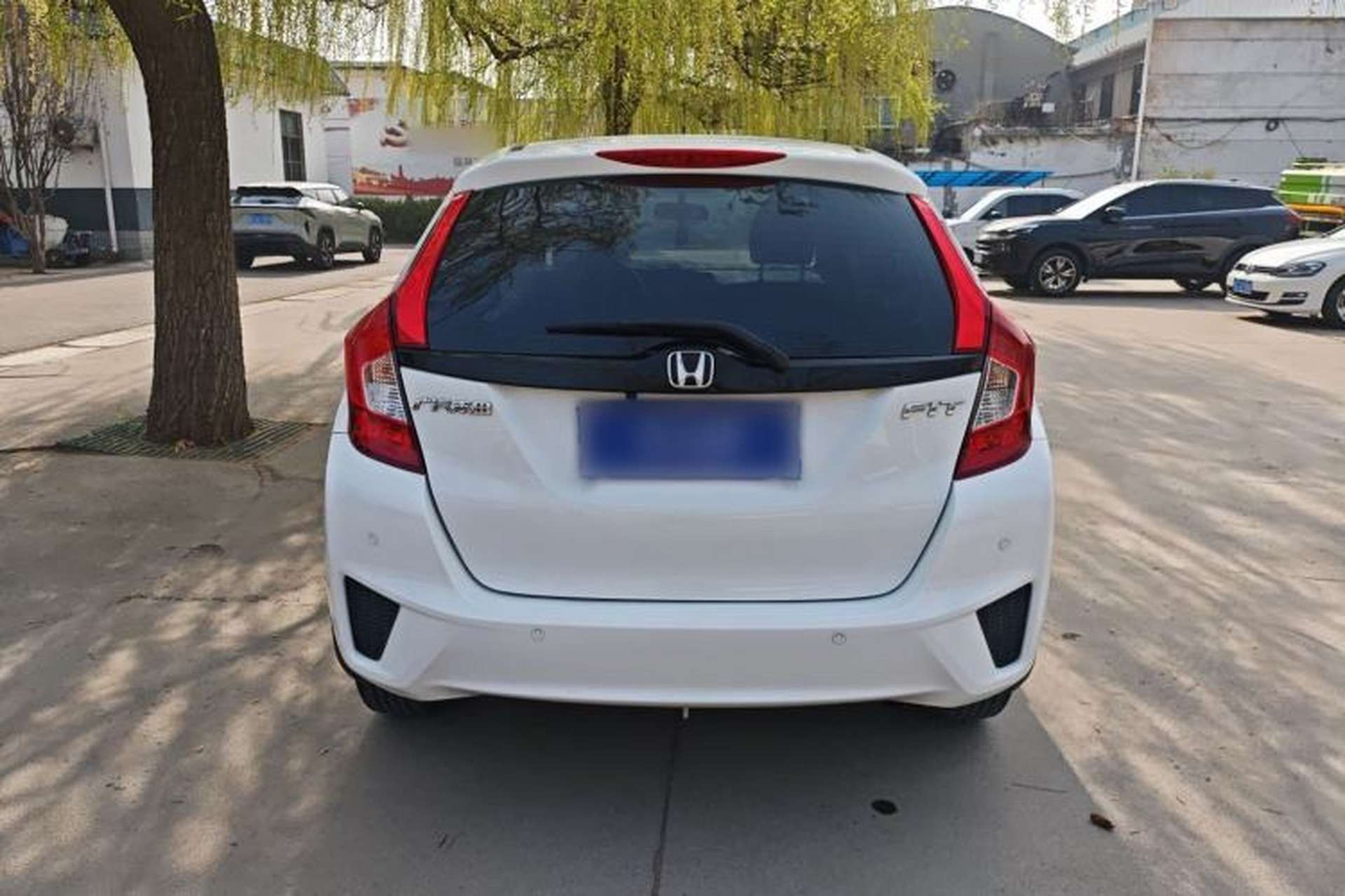 Used Honda Fit 2014 1.5L LX CVT Comfort Model Rear