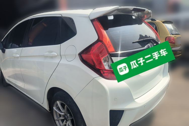 Used Honda Fit 2014 1.5L LX Manual Comfort Model Rear Left 45 Deg