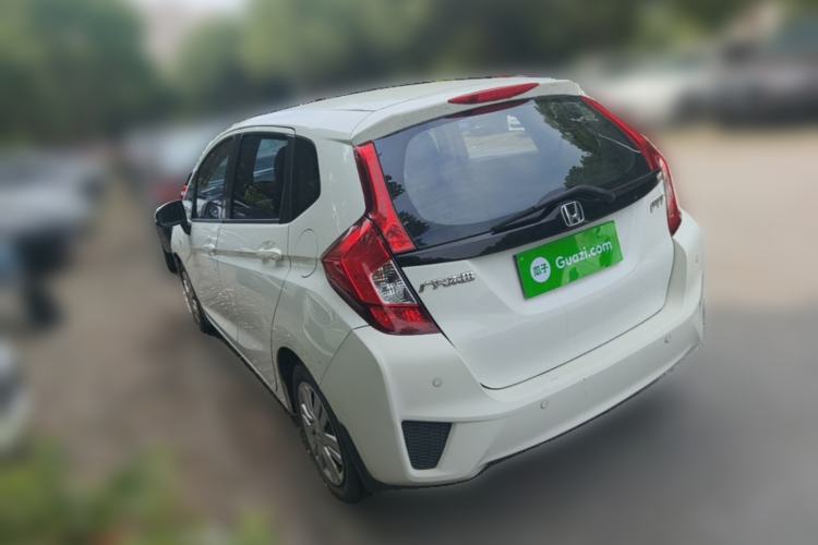 Used Honda Fit 2014 1.5L LX CVT Comfort Model Rear Left 45 Deg