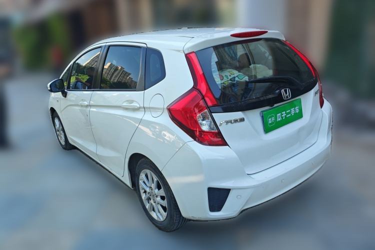 Used Honda Fit 2014 1.5L LX CVT Comfort Model Rear Left 45 Deg