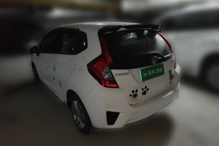 Used Honda Fit 2014 1.5L LX CVT Comfort Model Rear Left 45 Deg