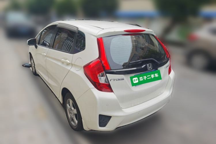 Used Honda Fit 2014 1.5L LX CVT Comfort Model Rear Left 45 Deg