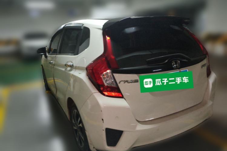 Used Honda Fit 2014 1.5L LX CVT Comfort Model Rear Left 45 Deg