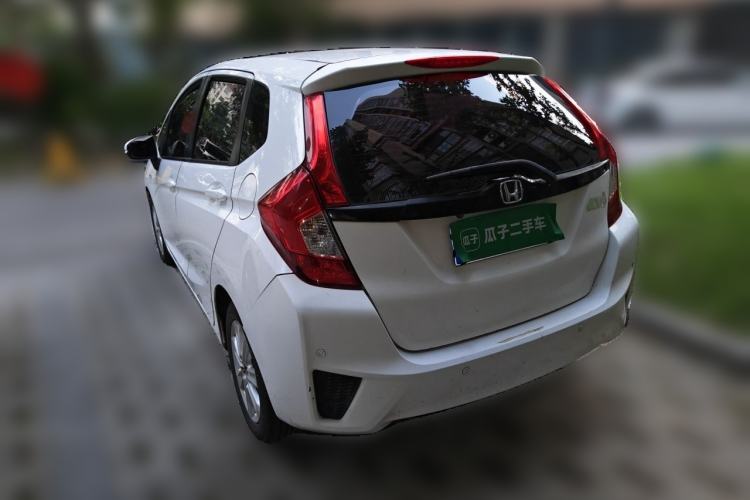 Used Honda Fit 2014 1.5L LX CVT Comfort Model Rear Left 45 Deg