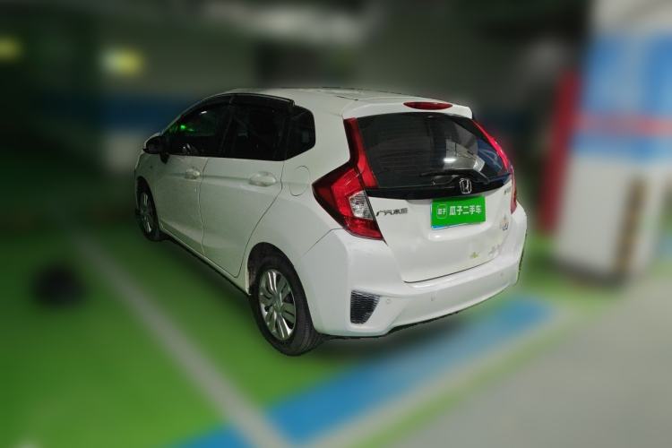 Used Honda Fit 2014 1.5L LX CVT Comfort Model Rear Left 45 Deg