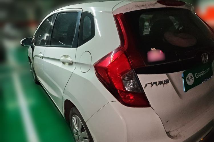 Used Honda Fit 2014 1.5L LX CVT Comfort Model Rear Left 45 Deg