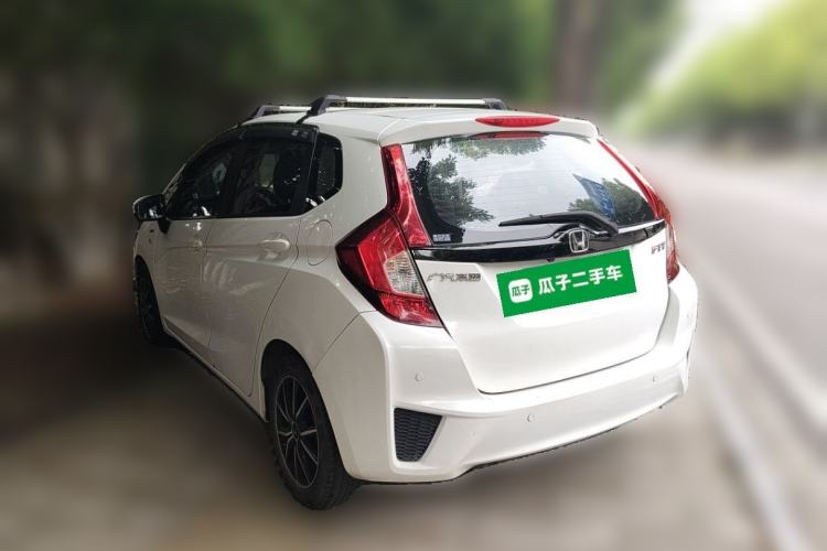 Used Honda Fit 2014 1.5L LX CVT Comfort Model Rear Left 45 Deg