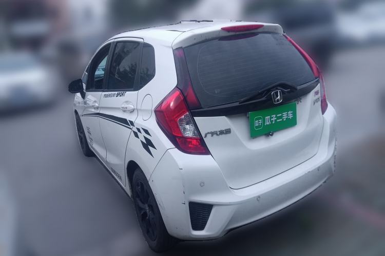 Used Honda Fit 2014 1.5L LX CVT Comfort Model Rear Left 45 Deg