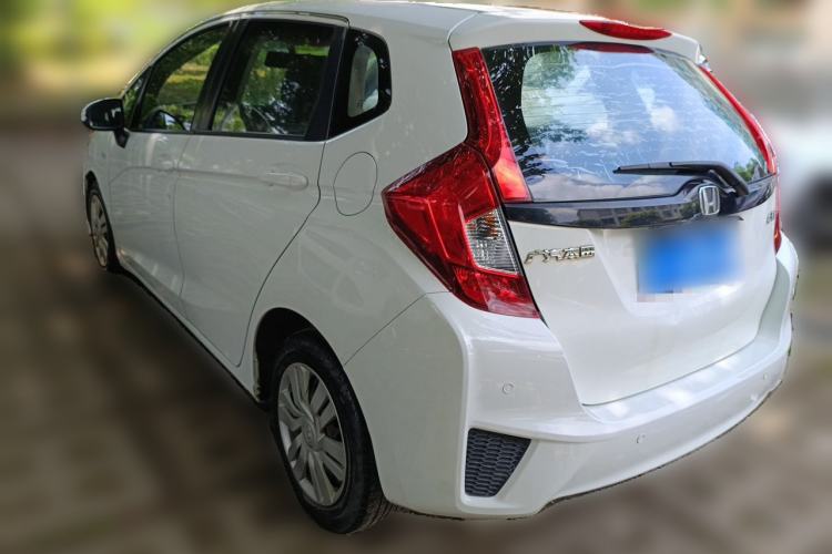 Used Honda Fit 2014 1.5L LX CVT Comfort Model Rear Left 45 Deg