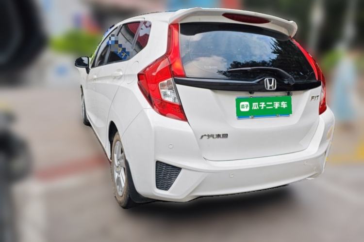 Used Honda Fit 2014 1.5L LX CVT Comfort Model Rear Left 45 Deg
