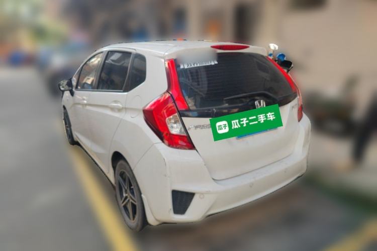Used Honda Fit 2014 1.5L LX CVT Comfort Model Rear Left 45 Deg