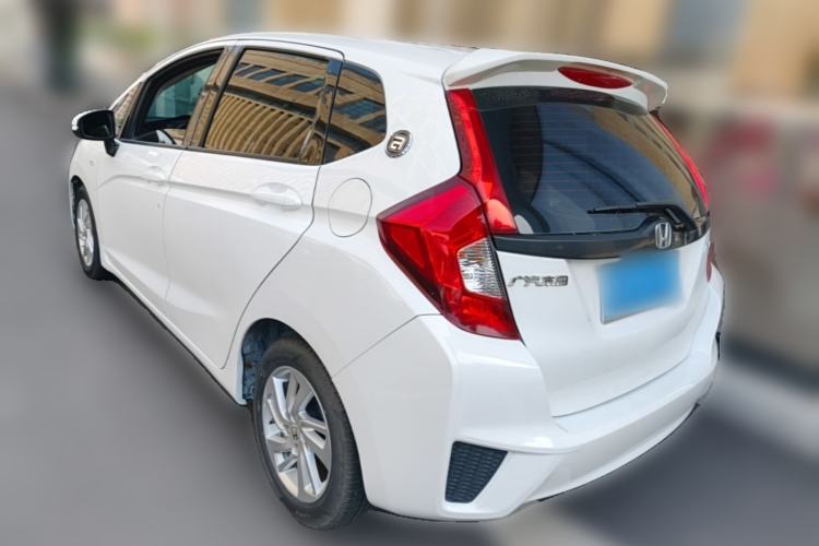 Used Honda Fit 2014 1.5L LX CVT Comfort Model Rear Left 45 Deg