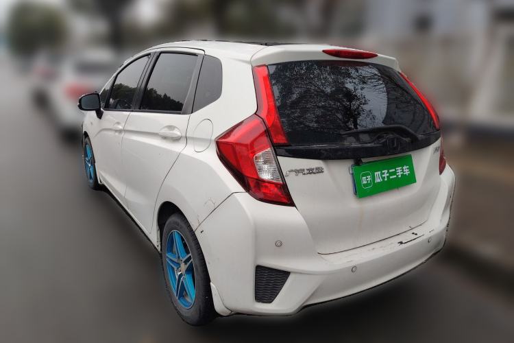 Used Honda Fit 2014 1.5L LX CVT Comfort Model Rear Left 45 Deg