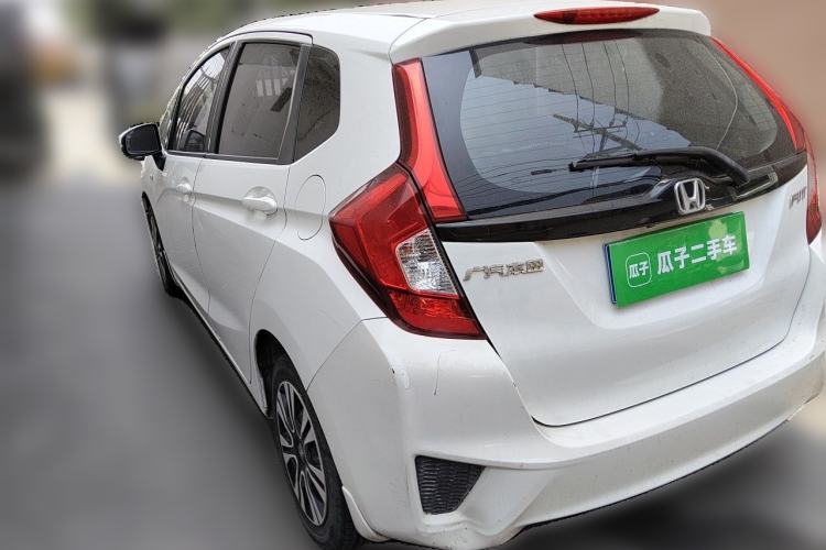 Used Honda Fit 2014 1.5L LX CVT Comfort Model Rear Left 45 Deg