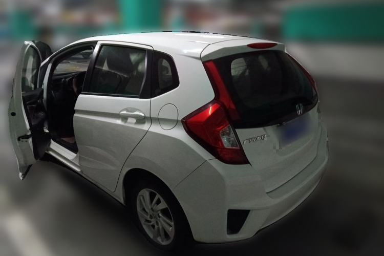 Used Honda Fit 2014 1.5L LX CVT Comfort Model Rear Left 45 Deg