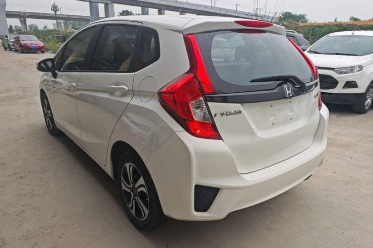 Used Honda Fit 2014 1.5L LX Manual Comfort Model Rear Left 45 Deg
