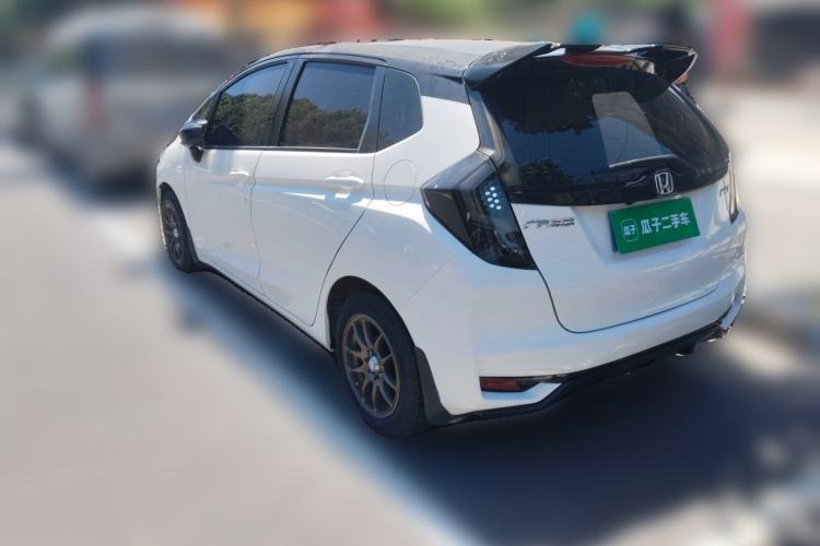 Used Honda Fit 2014 1.5L LX CVT Comfort Model Rear Left 45 Deg