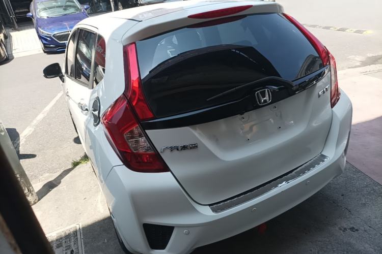 Used Honda Fit 2014 1.5L LX CVT Comfort Model Rear Left 45 Deg