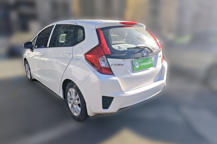 Used Honda Fit 2014 1.5L LX CVT Comfort Model Rear Left 45 Deg
