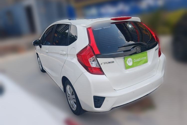 Used Honda Fit 2014 1.5L LX CVT Comfort Model Rear Left 45 Deg