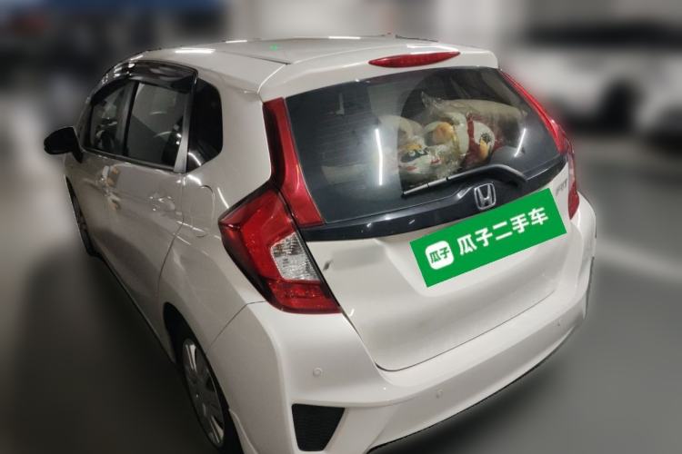 Used Honda Fit 2014 1.5L LX CVT Comfort Model Rear Left 45 Deg