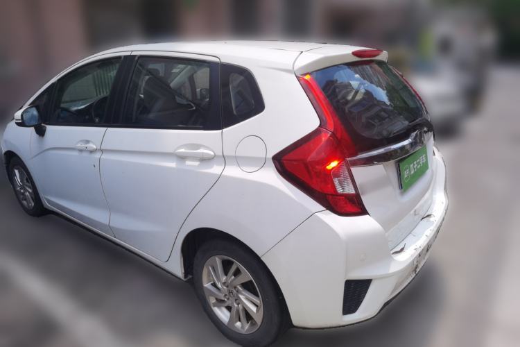Used Honda Fit 2014 1.5L EXLI CVT Leading Model Rear Left 45 Deg