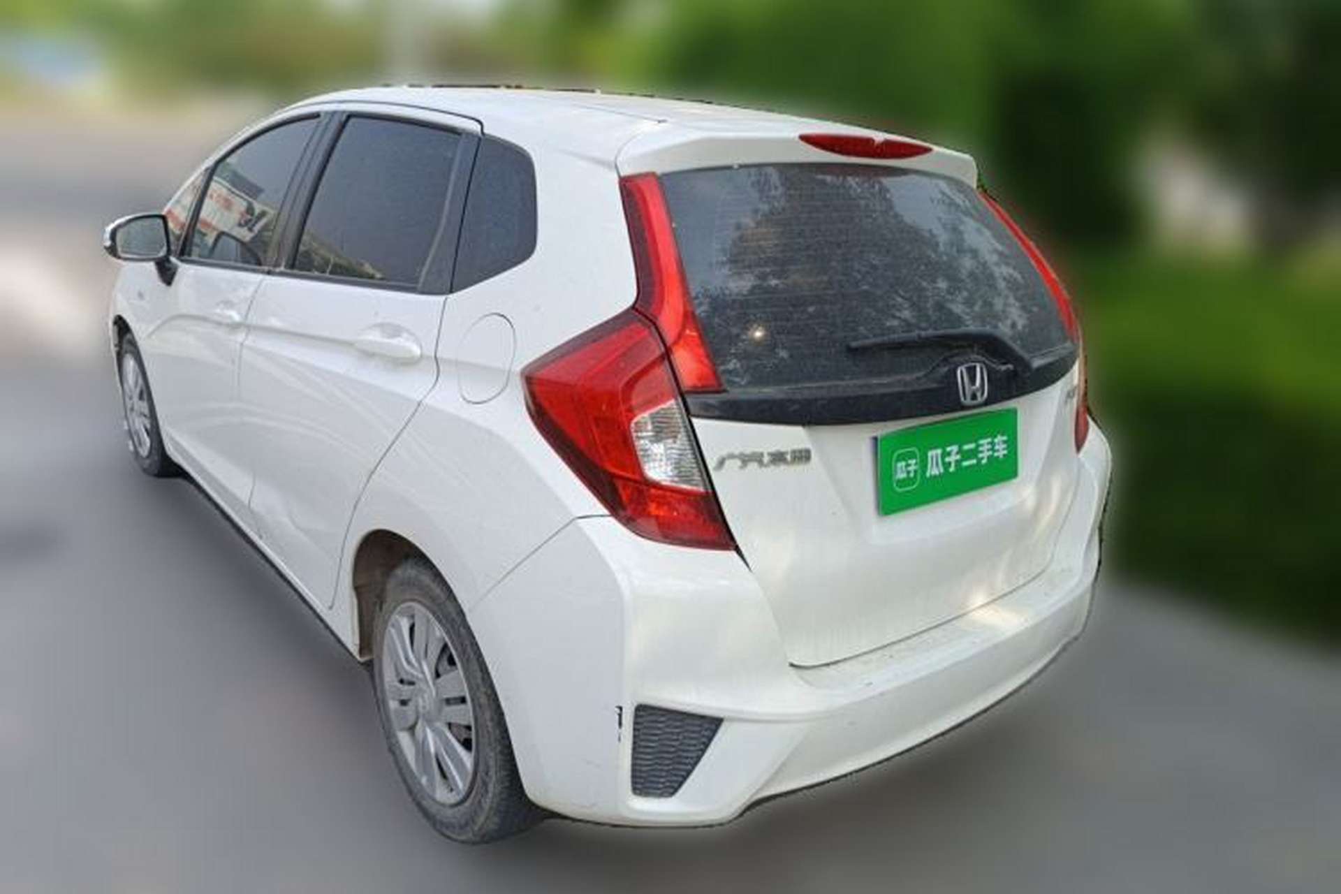 Used Honda Fit 2014 1.5L LX Manual Comfort Model Rear Left 45 Deg