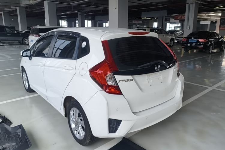 Used Honda Fit 2014 1.5L LX CVT Comfort Model Rear Left 45 Deg