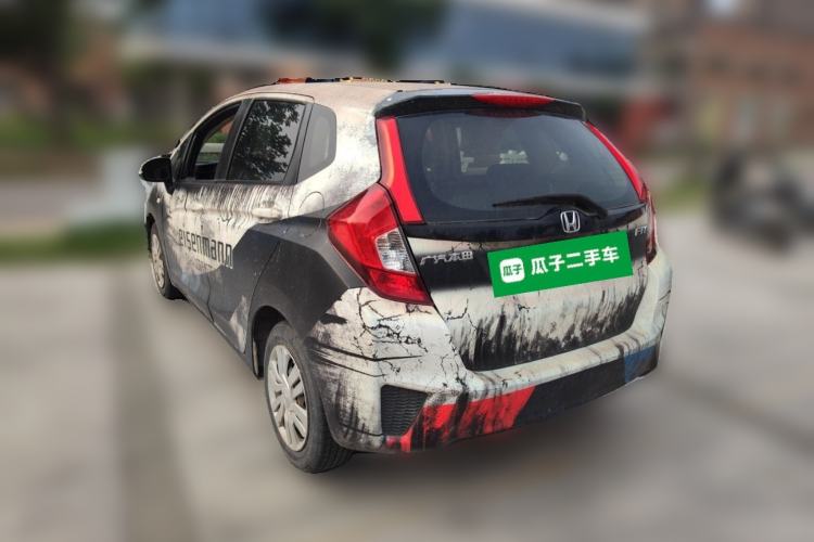 Used Honda Fit 2014 1.5L LX Manual Comfort Model Rear Left 45 Deg