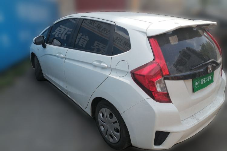 Used Honda Fit 2014 1.5L LX CVT Comfort Model Rear Left 45 Deg