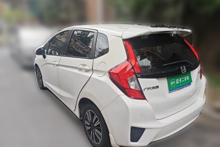 Used Honda Fit 2014 1.5L LX CVT Comfort Model Rear Left 45 Deg