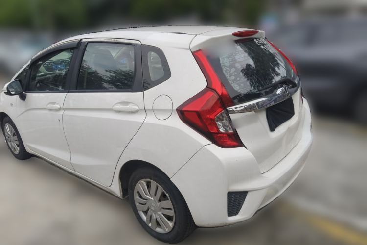 Used Honda Fit 2014 1.5L LX CVT Comfort Model Rear Left 45 Deg