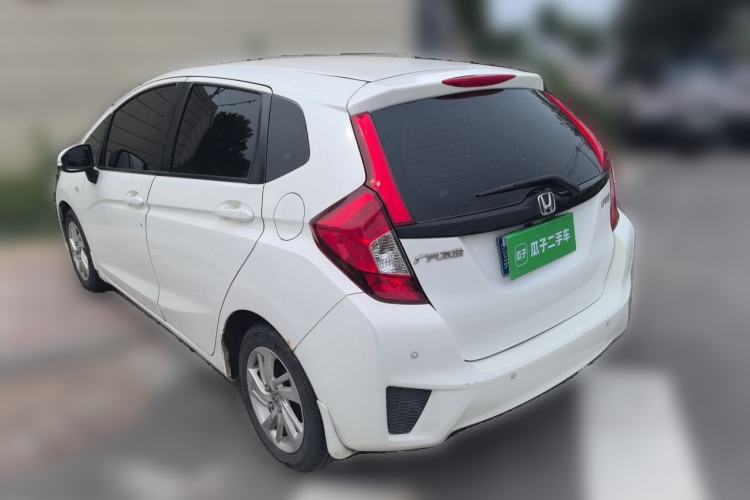 Used Honda Fit 2014 1.5L LX CVT Comfort Model Rear Left 45 Deg
