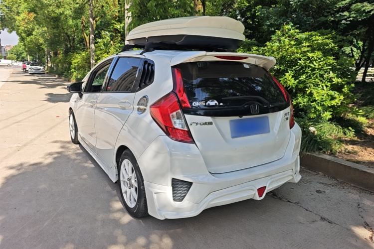 Used Honda Fit 2014 1.5L LX CVT Comfort Model Rear Left 45 Deg