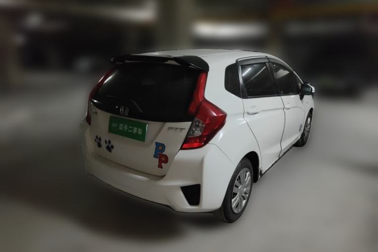 Used Honda Fit 2014 1.5L LX CVT Comfort Model Rear Right 45 Deg